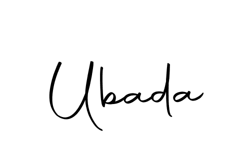 Ubada stylish signature style. Best Handwritten Sign (Autography-DOLnW) for my name. Handwritten Signature Collection Ideas for my name Ubada. Ubada signature style 10 images and pictures png
