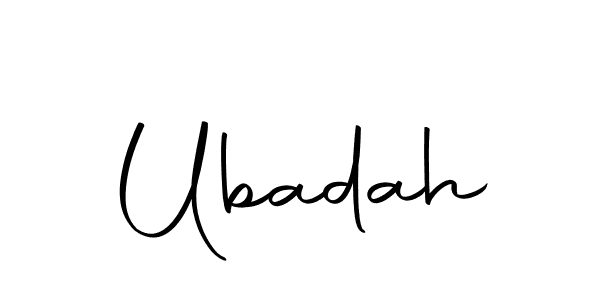 Ubadah stylish signature style. Best Handwritten Sign (Autography-DOLnW) for my name. Handwritten Signature Collection Ideas for my name Ubadah. Ubadah signature style 10 images and pictures png