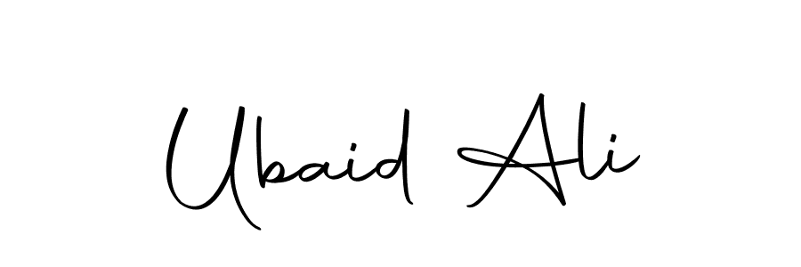 You should practise on your own different ways (Autography-DOLnW) to write your name (Ubaid Ali) in signature. don't let someone else do it for you. Ubaid Ali signature style 10 images and pictures png