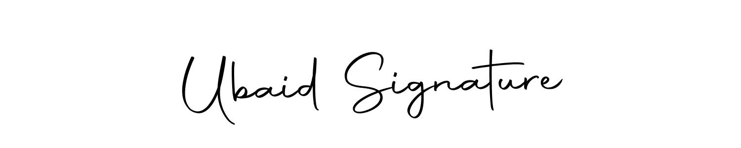 You can use this online signature creator to create a handwritten signature for the name Ubaid Signature. This is the best online autograph maker. Ubaid Signature signature style 10 images and pictures png
