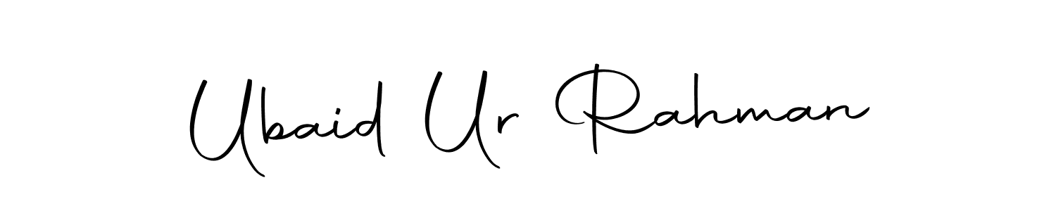 Design your own signature with our free online signature maker. With this signature software, you can create a handwritten (Autography-DOLnW) signature for name Ubaid Ur Rahman. Ubaid Ur Rahman signature style 10 images and pictures png