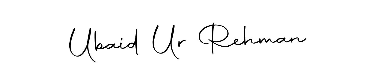 Make a beautiful signature design for name Ubaid Ur Rehman. With this signature (Autography-DOLnW) style, you can create a handwritten signature for free. Ubaid Ur Rehman signature style 10 images and pictures png