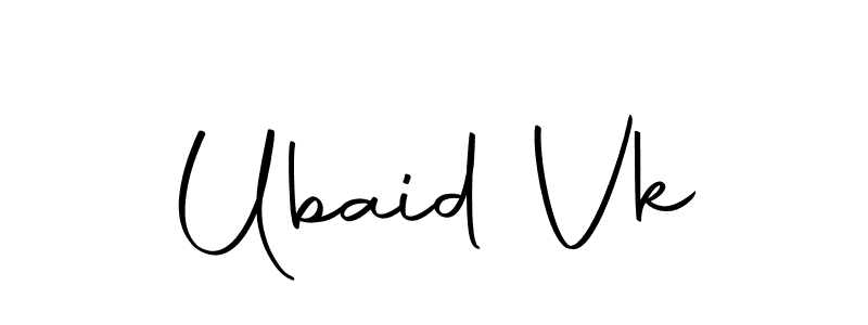 Also we have Ubaid Vk name is the best signature style. Create professional handwritten signature collection using Autography-DOLnW autograph style. Ubaid Vk signature style 10 images and pictures png