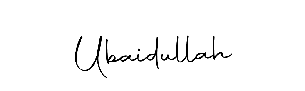 You should practise on your own different ways (Autography-DOLnW) to write your name (Ubaidullah) in signature. don't let someone else do it for you. Ubaidullah signature style 10 images and pictures png