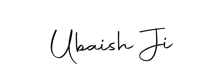Design your own signature with our free online signature maker. With this signature software, you can create a handwritten (Autography-DOLnW) signature for name Ubaish Ji. Ubaish Ji signature style 10 images and pictures png