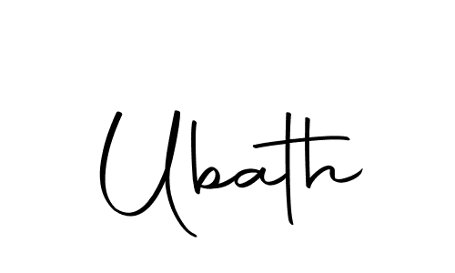 It looks lik you need a new signature style for name Ubath. Design unique handwritten (Autography-DOLnW) signature with our free signature maker in just a few clicks. Ubath signature style 10 images and pictures png