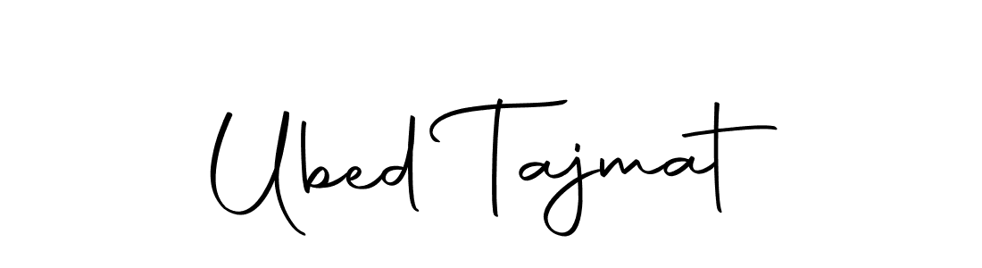 You should practise on your own different ways (Autography-DOLnW) to write your name (Ubed Tajmat) in signature. don't let someone else do it for you. Ubed Tajmat signature style 10 images and pictures png