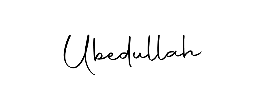 Use a signature maker to create a handwritten signature online. With this signature software, you can design (Autography-DOLnW) your own signature for name Ubedullah. Ubedullah signature style 10 images and pictures png