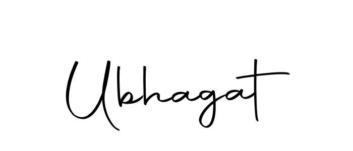 Make a beautiful signature design for name Ubhagat. Use this online signature maker to create a handwritten signature for free. Ubhagat signature style 10 images and pictures png
