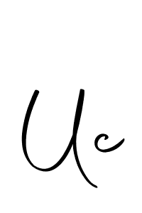 How to make Uc signature? Autography-DOLnW is a professional autograph style. Create handwritten signature for Uc name. Uc signature style 10 images and pictures png