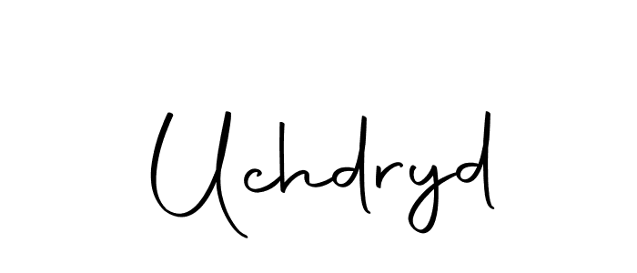 Design your own signature with our free online signature maker. With this signature software, you can create a handwritten (Autography-DOLnW) signature for name Uchdryd. Uchdryd signature style 10 images and pictures png