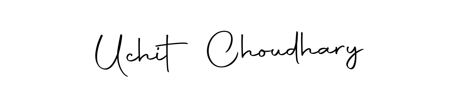 It looks lik you need a new signature style for name Uchit Choudhary. Design unique handwritten (Autography-DOLnW) signature with our free signature maker in just a few clicks. Uchit Choudhary signature style 10 images and pictures png