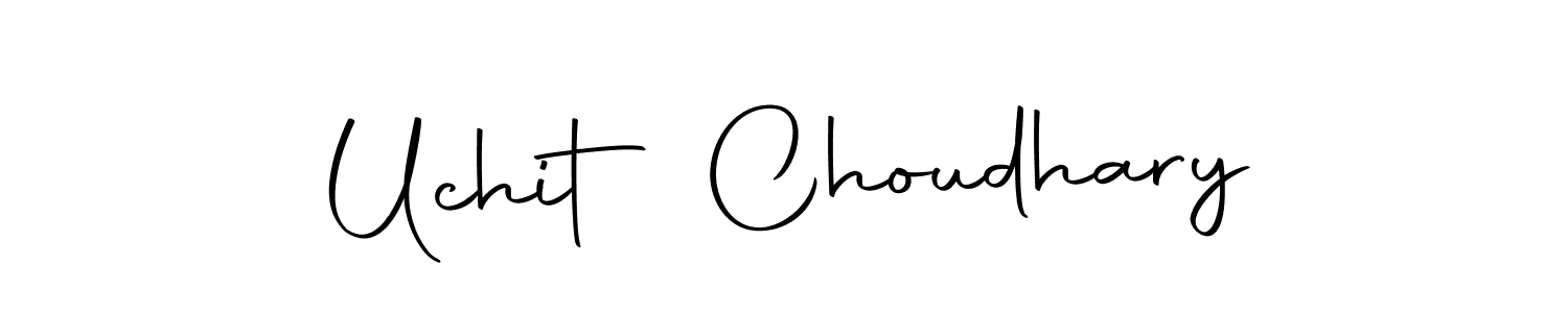 It looks lik you need a new signature style for name Uchit Choudhary. Design unique handwritten (Autography-DOLnW) signature with our free signature maker in just a few clicks. Uchit Choudhary signature style 10 images and pictures png