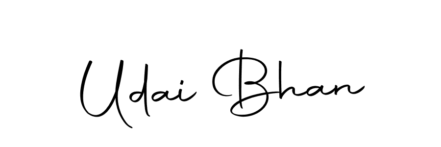 Use a signature maker to create a handwritten signature online. With this signature software, you can design (Autography-DOLnW) your own signature for name Udai Bhan. Udai Bhan signature style 10 images and pictures png