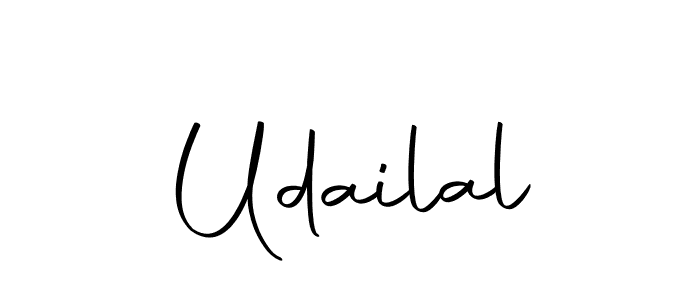 How to make Udailal name signature. Use Autography-DOLnW style for creating short signs online. This is the latest handwritten sign. Udailal signature style 10 images and pictures png