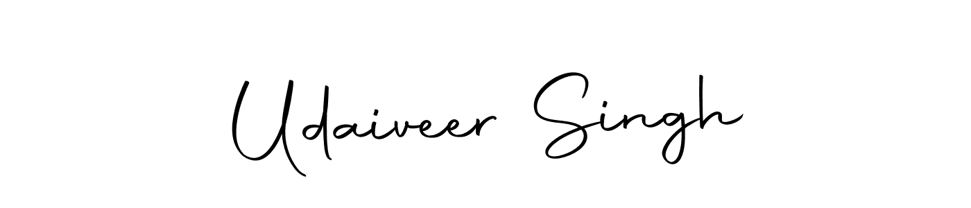 Make a beautiful signature design for name Udaiveer Singh. With this signature (Autography-DOLnW) style, you can create a handwritten signature for free. Udaiveer Singh signature style 10 images and pictures png