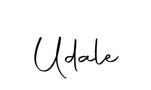 The best way (Autography-DOLnW) to make a short signature is to pick only two or three words in your name. The name Udale include a total of six letters. For converting this name. Udale signature style 10 images and pictures png