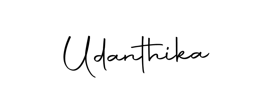 You should practise on your own different ways (Autography-DOLnW) to write your name (Udanthika) in signature. don't let someone else do it for you. Udanthika signature style 10 images and pictures png