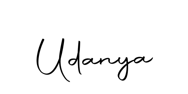 Make a beautiful signature design for name Udanya. Use this online signature maker to create a handwritten signature for free. Udanya signature style 10 images and pictures png