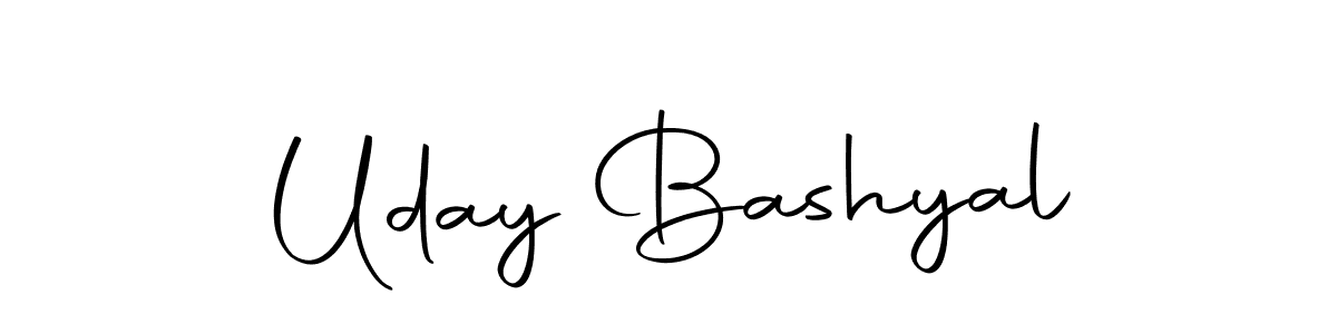 Design your own signature with our free online signature maker. With this signature software, you can create a handwritten (Autography-DOLnW) signature for name Uday Bashyal. Uday Bashyal signature style 10 images and pictures png