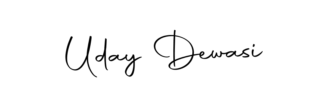Use a signature maker to create a handwritten signature online. With this signature software, you can design (Autography-DOLnW) your own signature for name Uday Dewasi. Uday Dewasi signature style 10 images and pictures png