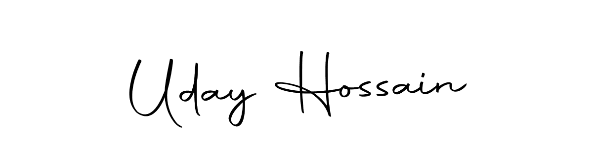 It looks lik you need a new signature style for name Uday Hossain. Design unique handwritten (Autography-DOLnW) signature with our free signature maker in just a few clicks. Uday Hossain signature style 10 images and pictures png