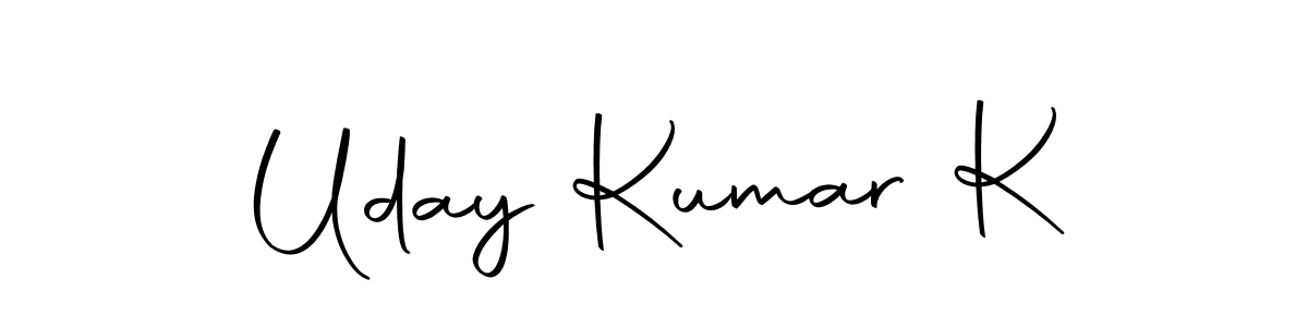 This is the best signature style for the Uday Kumar K name. Also you like these signature font (Autography-DOLnW). Mix name signature. Uday Kumar K signature style 10 images and pictures png