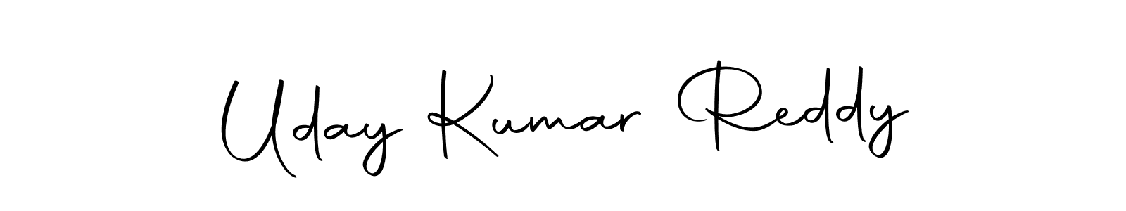 Make a beautiful signature design for name Uday Kumar Reddy. Use this online signature maker to create a handwritten signature for free. Uday Kumar Reddy signature style 10 images and pictures png