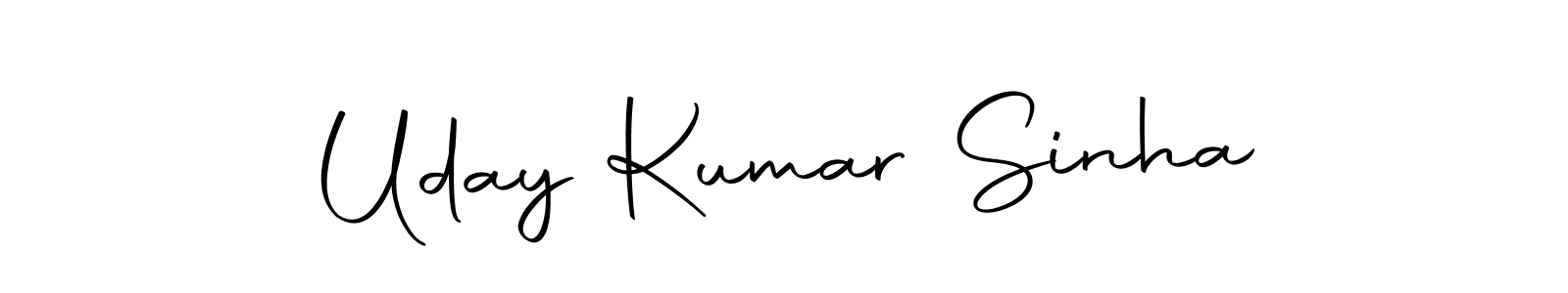 Use a signature maker to create a handwritten signature online. With this signature software, you can design (Autography-DOLnW) your own signature for name Uday Kumar Sinha. Uday Kumar Sinha signature style 10 images and pictures png