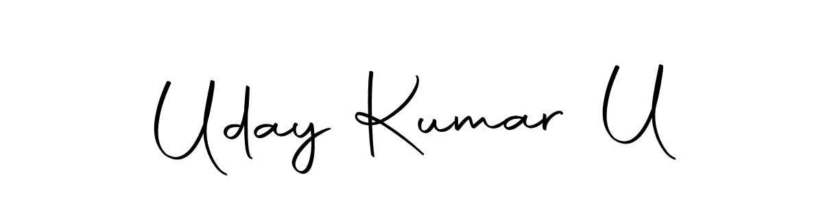 It looks lik you need a new signature style for name Uday Kumar U. Design unique handwritten (Autography-DOLnW) signature with our free signature maker in just a few clicks. Uday Kumar U signature style 10 images and pictures png