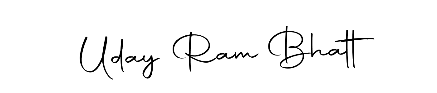 Make a short Uday Ram Bhatt signature style. Manage your documents anywhere anytime using Autography-DOLnW. Create and add eSignatures, submit forms, share and send files easily. Uday Ram Bhatt signature style 10 images and pictures png