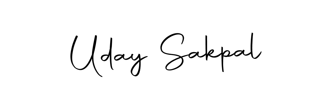 Create a beautiful signature design for name Uday Sakpal. With this signature (Autography-DOLnW) fonts, you can make a handwritten signature for free. Uday Sakpal signature style 10 images and pictures png