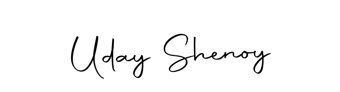 Make a short Uday Shenoy signature style. Manage your documents anywhere anytime using Autography-DOLnW. Create and add eSignatures, submit forms, share and send files easily. Uday Shenoy signature style 10 images and pictures png