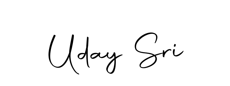 Design your own signature with our free online signature maker. With this signature software, you can create a handwritten (Autography-DOLnW) signature for name Uday Sri. Uday Sri signature style 10 images and pictures png