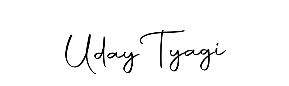 Also we have Uday Tyagi name is the best signature style. Create professional handwritten signature collection using Autography-DOLnW autograph style. Uday Tyagi signature style 10 images and pictures png