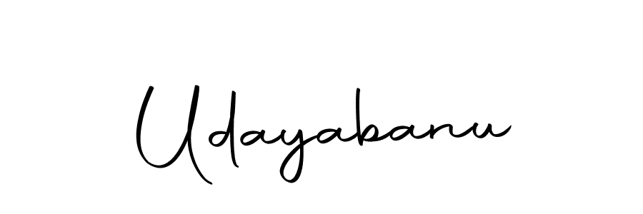 You can use this online signature creator to create a handwritten signature for the name Udayabanu. This is the best online autograph maker. Udayabanu signature style 10 images and pictures png