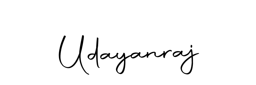 Make a beautiful signature design for name Udayanraj. With this signature (Autography-DOLnW) style, you can create a handwritten signature for free. Udayanraj signature style 10 images and pictures png