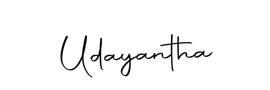Udayantha stylish signature style. Best Handwritten Sign (Autography-DOLnW) for my name. Handwritten Signature Collection Ideas for my name Udayantha. Udayantha signature style 10 images and pictures png