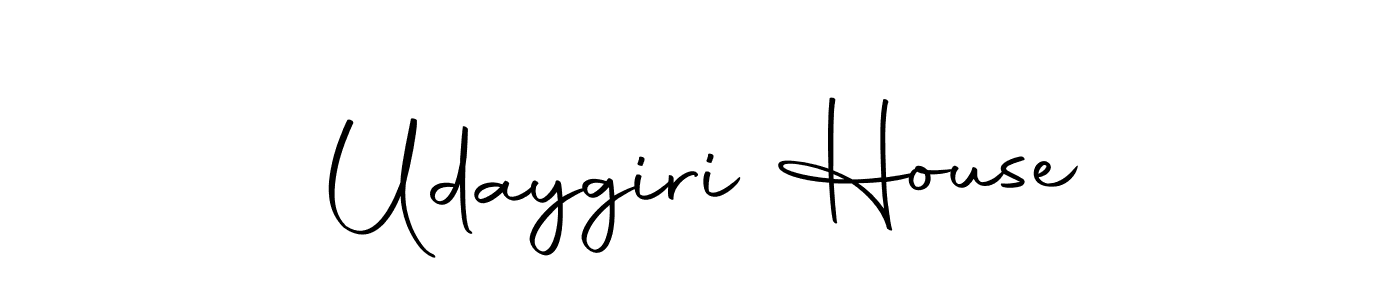 Create a beautiful signature design for name Udaygiri House. With this signature (Autography-DOLnW) fonts, you can make a handwritten signature for free. Udaygiri House signature style 10 images and pictures png