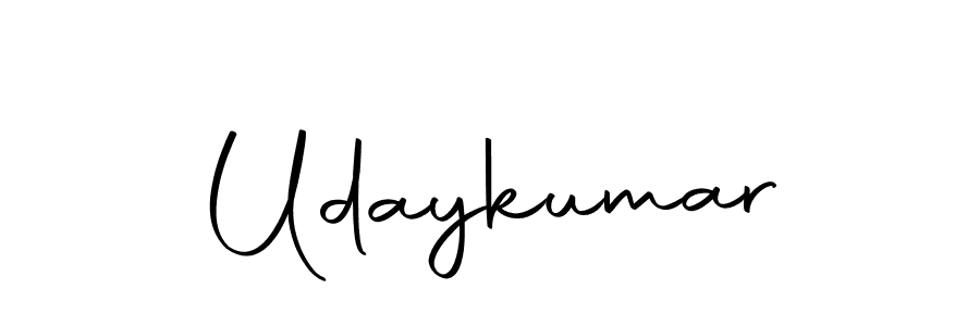 Create a beautiful signature design for name Udaykumar. With this signature (Autography-DOLnW) fonts, you can make a handwritten signature for free. Udaykumar signature style 10 images and pictures png