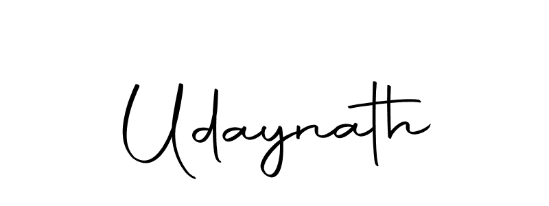 Use a signature maker to create a handwritten signature online. With this signature software, you can design (Autography-DOLnW) your own signature for name Udaynath. Udaynath signature style 10 images and pictures png