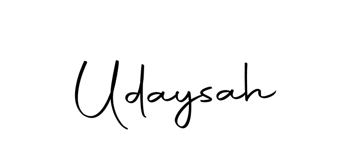 Here are the top 10 professional signature styles for the name Udaysah. These are the best autograph styles you can use for your name. Udaysah signature style 10 images and pictures png