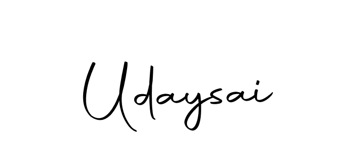 Make a beautiful signature design for name Udaysai. Use this online signature maker to create a handwritten signature for free. Udaysai signature style 10 images and pictures png