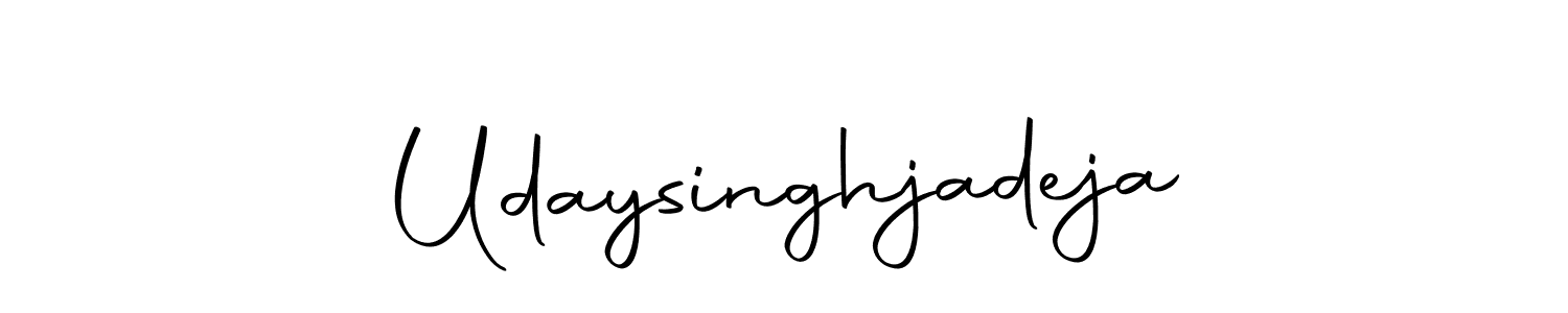 if you are searching for the best signature style for your name Udaysinghjadeja. so please give up your signature search. here we have designed multiple signature styles  using Autography-DOLnW. Udaysinghjadeja signature style 10 images and pictures png