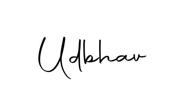 You should practise on your own different ways (Autography-DOLnW) to write your name (Udbhav) in signature. don't let someone else do it for you. Udbhav signature style 10 images and pictures png