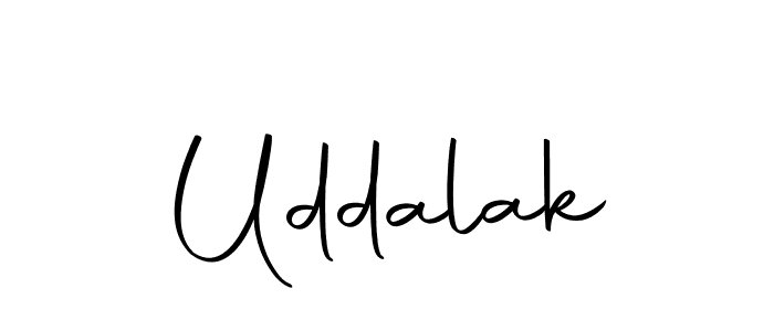 Similarly Autography-DOLnW is the best handwritten signature design. Signature creator online .You can use it as an online autograph creator for name Uddalak. Uddalak signature style 10 images and pictures png