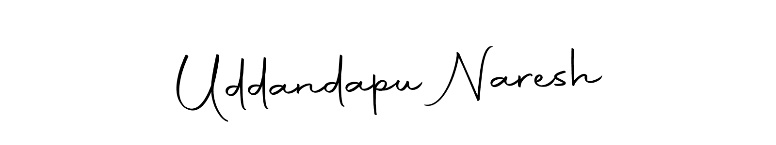The best way (Autography-DOLnW) to make a short signature is to pick only two or three words in your name. The name Uddandapu Naresh include a total of six letters. For converting this name. Uddandapu Naresh signature style 10 images and pictures png