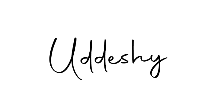 It looks lik you need a new signature style for name Uddeshy. Design unique handwritten (Autography-DOLnW) signature with our free signature maker in just a few clicks. Uddeshy signature style 10 images and pictures png