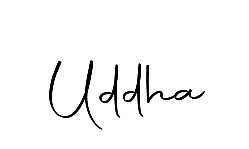 Here are the top 10 professional signature styles for the name Uddha. These are the best autograph styles you can use for your name. Uddha signature style 10 images and pictures png