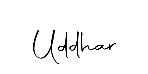 Here are the top 10 professional signature styles for the name Uddhar. These are the best autograph styles you can use for your name. Uddhar signature style 10 images and pictures png